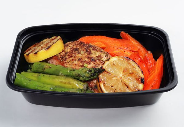 Lemon-Pepper Honey Glazed Salmon*