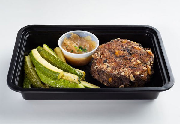 Black Bean & Seared Sweet Plantain Burger