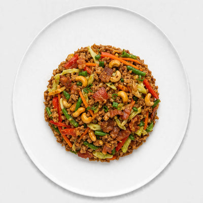 Crispy Pork Egg Roll Bowl