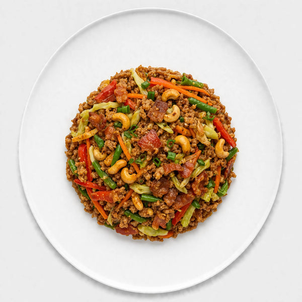 Crispy Pork Egg Roll Bowl