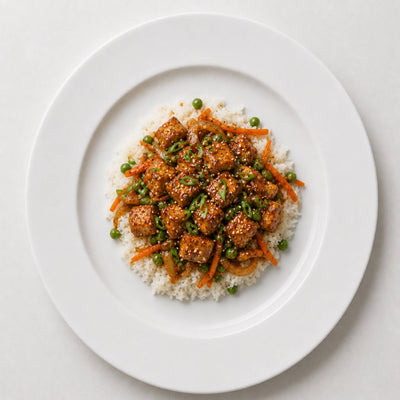 General Tso's Tofu Fried Rice