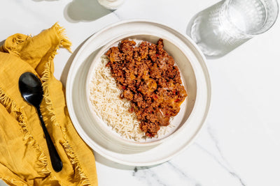 Turkey Chili with Jasmine Rice
