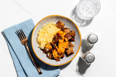 Pulled Pork Carnitas over Mexican Cauliflower Rice