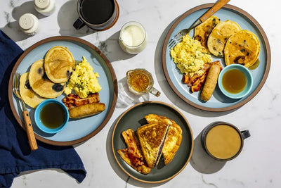 Breakfast Combo, 2 Grand Slam and 1 Blueberry French Toast (3 Servings)