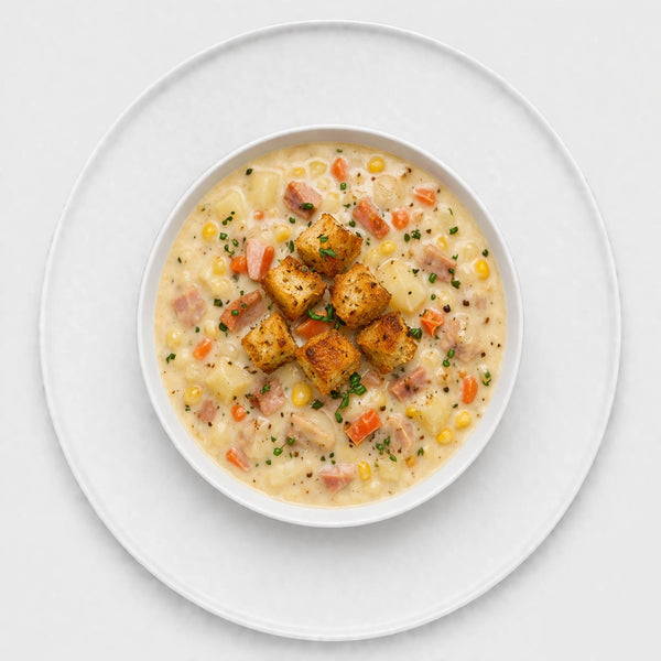 Grilled Ham & Cheese Chowder