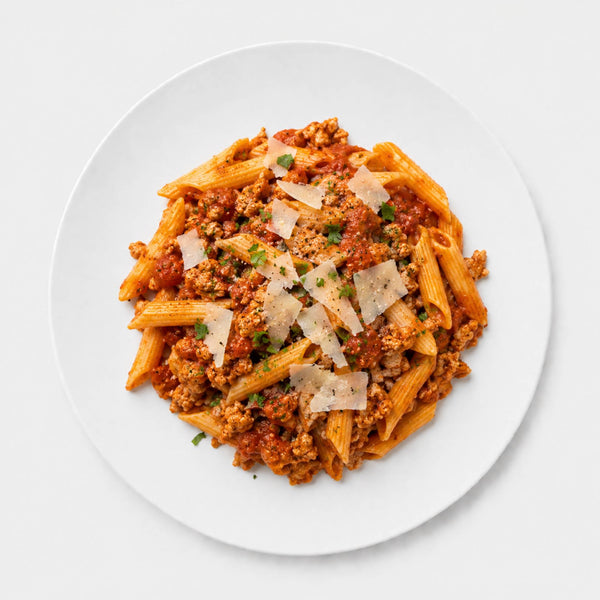 Rustic Turkey Bolognese Pasta