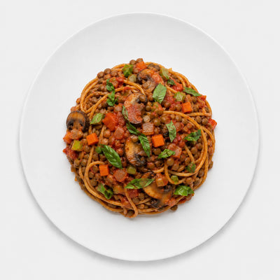 • Lentil Bolognese