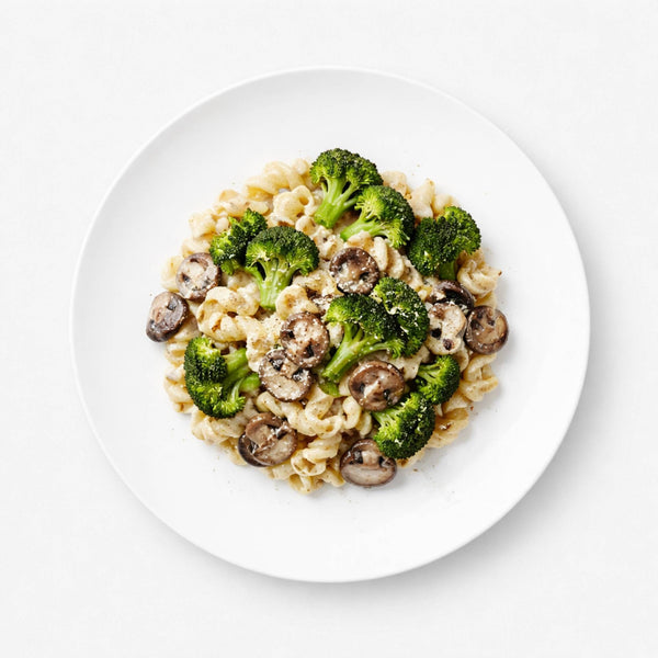 Creamy Mushroom Alfredo Pasta
