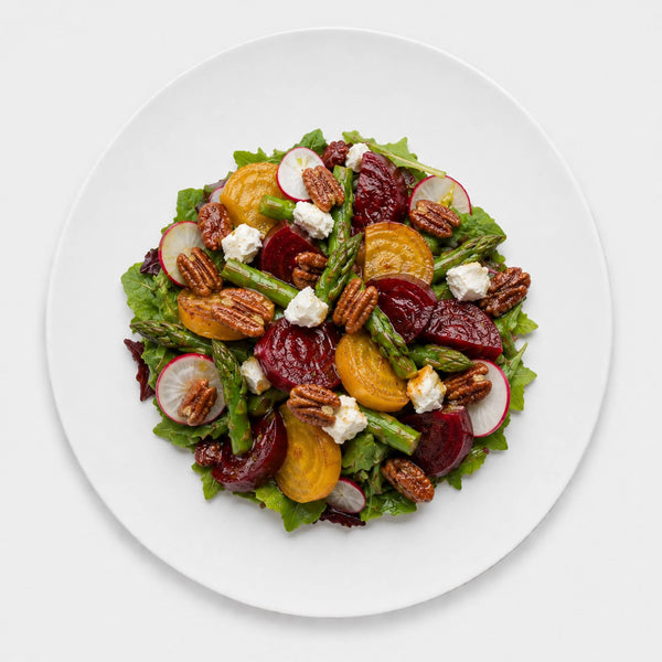Roasted Beet & Goat Cheese Salad