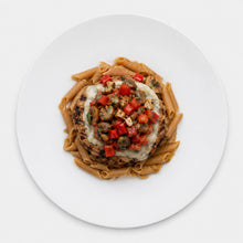 Swiss Turkey Burger Pasta