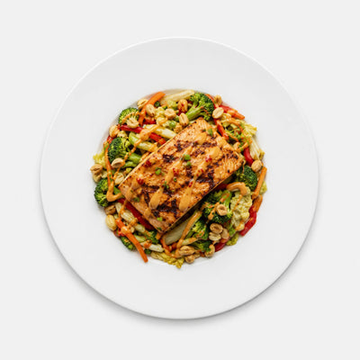 • Sweet Glazed Mahi Bowl
