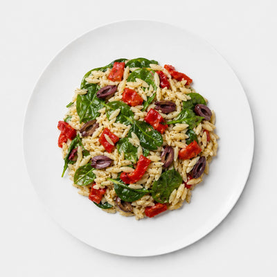 Greek Orzo Garden Salad
