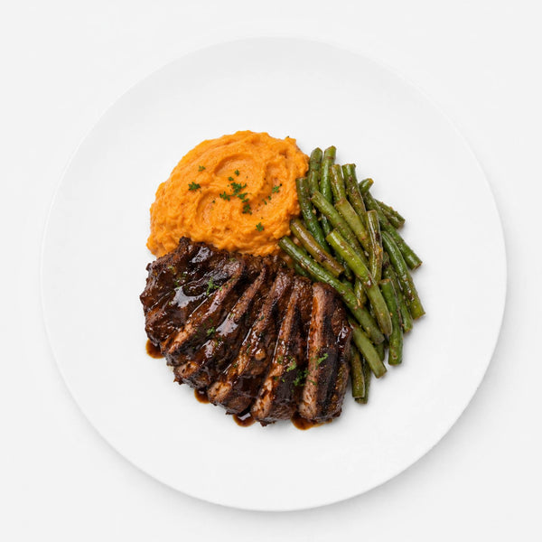 • Tennessee Whiskey Glazed Steak