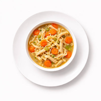 • Soul Warming Chicken Noodle Soup