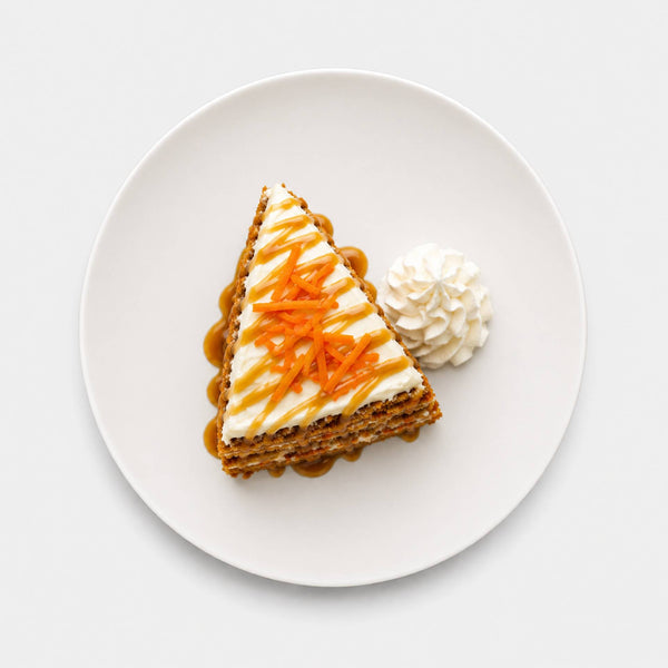 • Carrot Cake with Cream Cheese Frosting