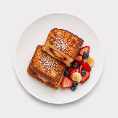 Peanut Butter & Jelly Stuffed French Toast