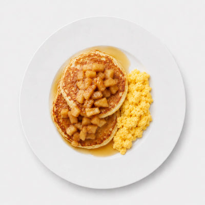 Apple Cinnamon Protein Pancakes