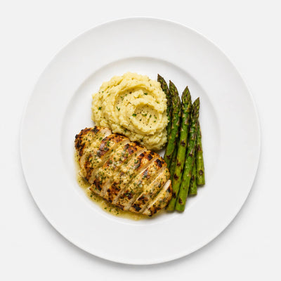 • Garlic Knot Herb Chicken