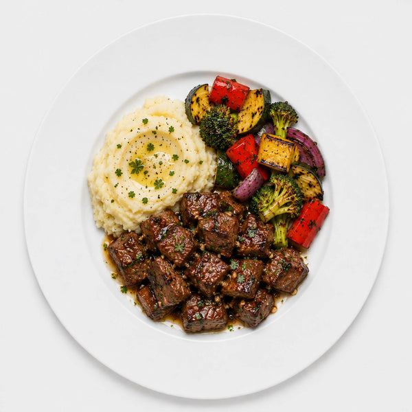 Bourbon Butter Ribeye Bites
