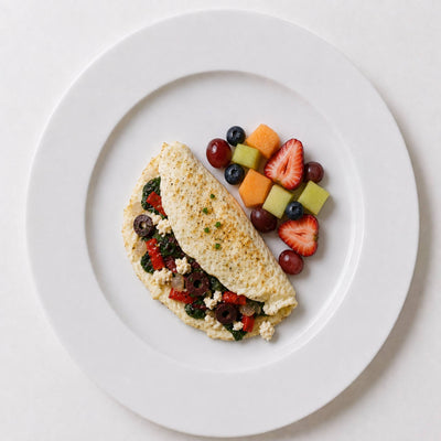 Mediterranean Egg White Omelet