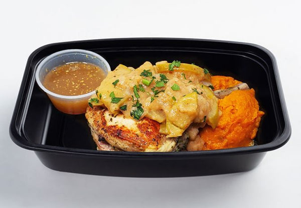 Cornbread Stuffed Pork Chops