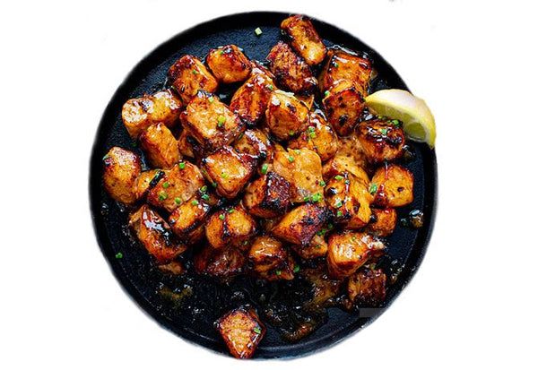 Crispy Bang Bang Salmon Bites *