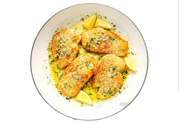 Famous "Garlic Knot" Chicken Breast