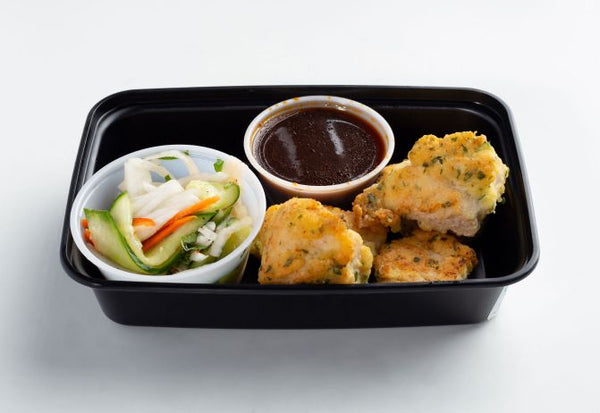 • Keto Baked Popcorn Chicken Bites