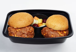 • Kids Twin BBQ Pulled Pork Sliders