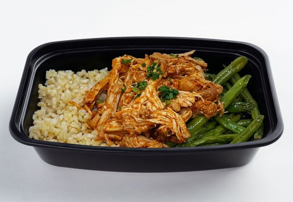 • Pulled BBQ Chicken