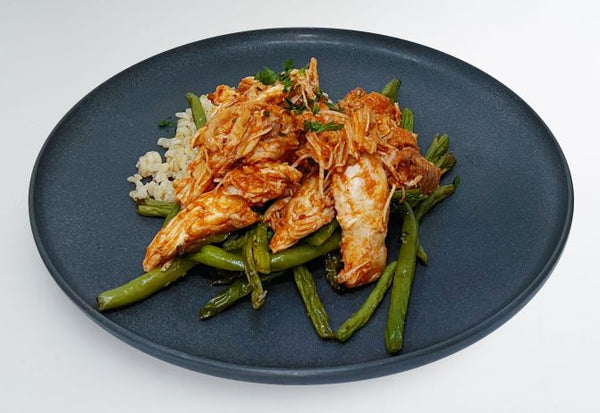 • Pulled BBQ Chicken