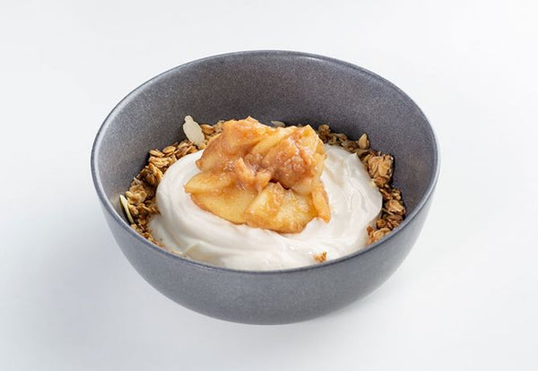 Spiced Caramel Apple Yogurt Parfait