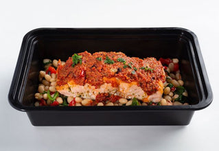 Sun Dried Tomato Tapenade Crusted Salmon Filet*