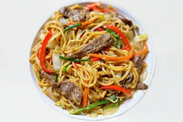 Wok n' Roll Beef Lo Mein *