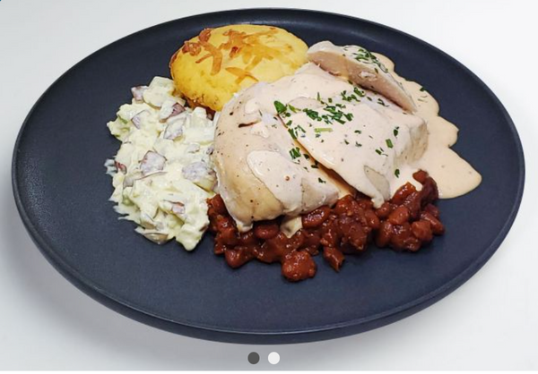 • Backyard Mesquite Smoked Chicken Breast