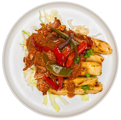 Fire Roasted Pork with Yucca