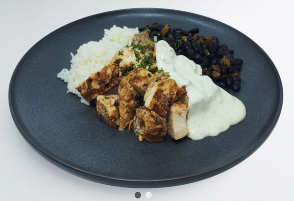 • Flame Grilled Chicken Chop Bowl