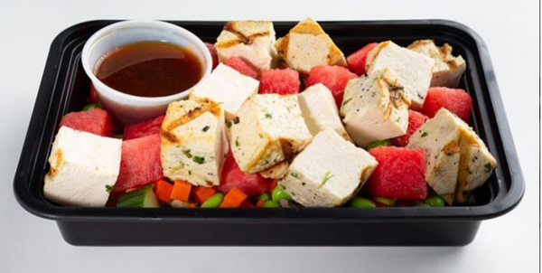 • Grilled Tofu Poke Bowl