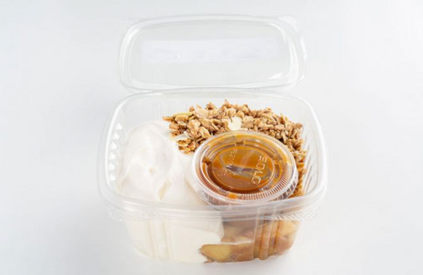 Spiced Caramel Apple Yogurt Parfait