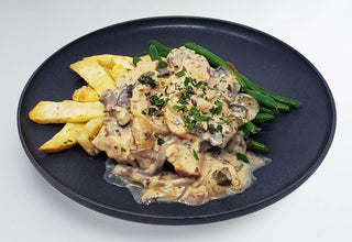 Creamy Turkey Stroganoff