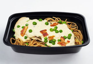 Flame-Grilled Chicken Carbonara