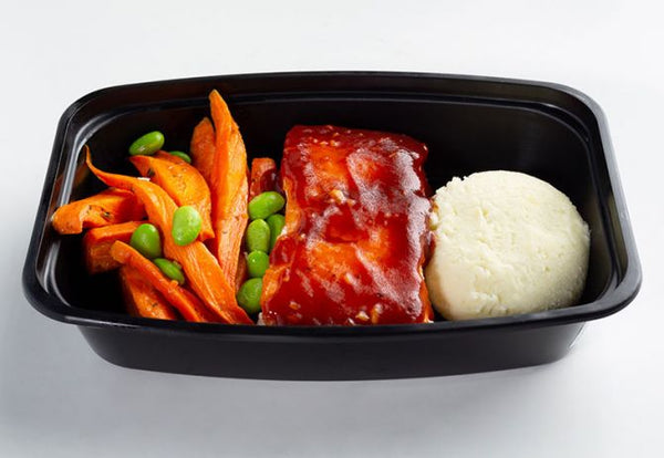 • Honey BBQ Glazed Salmon*