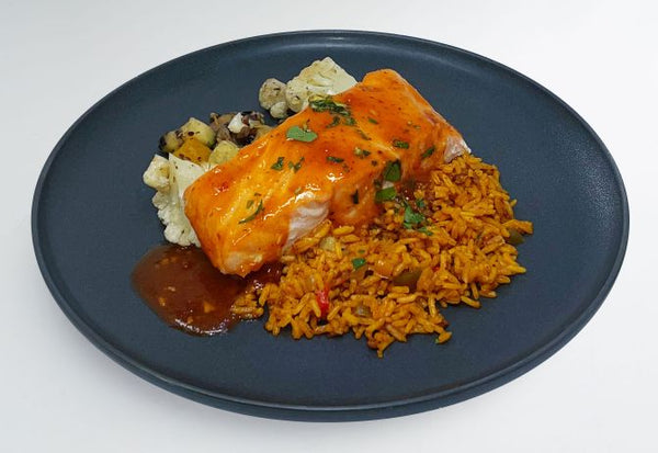 Honey-Chipotle Glazed Salmon*