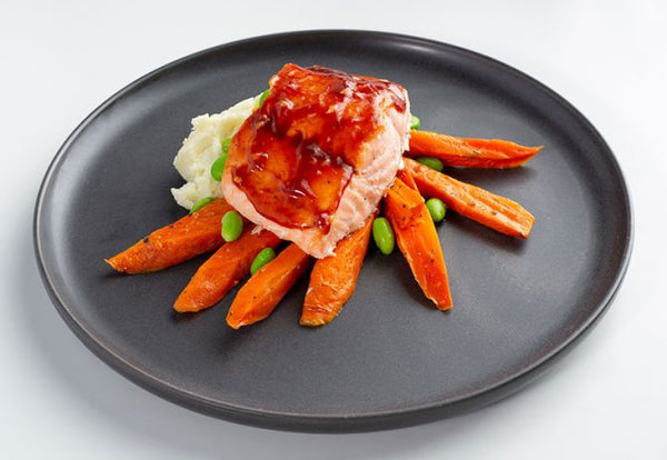 • Honey BBQ Glazed Salmon*