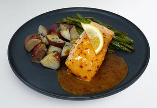 Honey Mustard Seared Salmon*