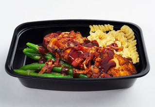 Pechuga de pollo asada a la barbacoa con calor dulce