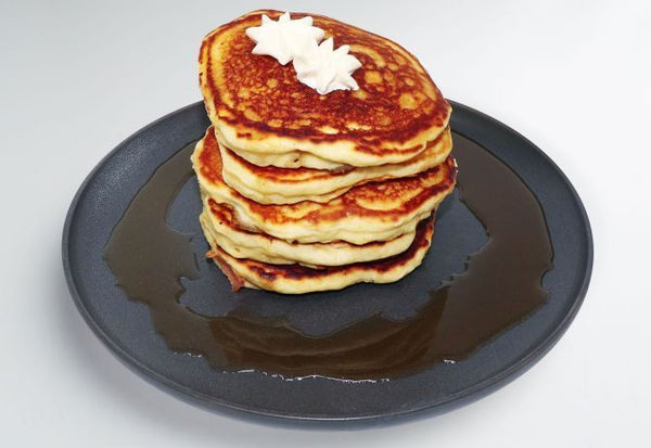 Tall Stack Bacon & Sausage Stuffed Pancakes