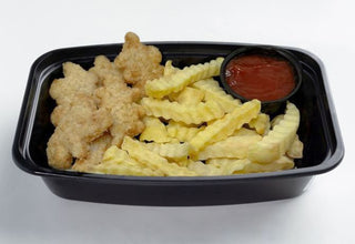 Nuggets de pollo y papas fritas para NIÑOS