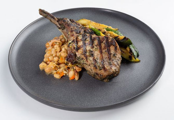 Savory Herb-Grilled Pork Chop